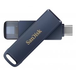 SanDisk iXpand USB zibatmiņa 64 GB USB Type-C / Lightning 3.2 Gen 1 (3.1 Gen 1) Zils