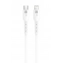 Quik Accessories QK-1022 Soft Silicone 27W Кабель для Зарядки и Передачи данных USB-C to Lightning 1m
