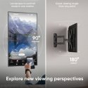 ONKRON Tilting and swiveling TV bracket for 32"-65" with rotation max 90 lbs, black ONKRON Tilting and swiveling TV bracket for 32"-65" with rotation max 90 lbs, black
