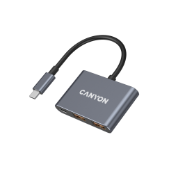 CANYON hub DS-3 3in1 USB-C Dark