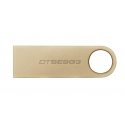 Kingston Technology DataTraveler 64 Gt 220 Mt/s metallinen USB 3.2 Gen 1 SE9 G3 Kingston Technology DataTraveler 64 Gt 220 Mt/s metallinen USB 3.2 Gen 1 SE9 G3