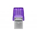 Kingston Technology DataTraveler 256 Gt microDuo 3C 200 Mt/s dual USB-A + USB-C Kingston Technology DataTraveler 256 Gt microDuo 3C 200 Mt/s dual USB-A + USB-C