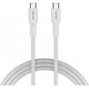 Кабель CANYON OnWire 60CL C-C 60W COLOR плетеный 1м светлый Кабель CANYON OnWire 60CL C-C 60W COLOR плетеный 1м светлый