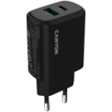 Зарядное устройство CANYON OnCharge 250 25W 1xPD 1xQC EU