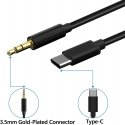 Riff USB Type-C į 3.5mm adapteris baltas Riff USB Type-C į 3.5mm adapteris baltas