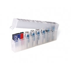 Ansmann 4000033 bateriju kārba Caurspīdīgs