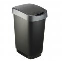 Rotho Twist 25 L Suorakulmainen Polypropeeni (PP) musta Rotho Twist 25 L Suorakulmainen Polypropeeni (PP) musta