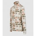 Brunotti Misma-Print Women Fleece Arctic Desert Flower L Brunotti Misma-Print Women Fleece Arctic Desert Flower L