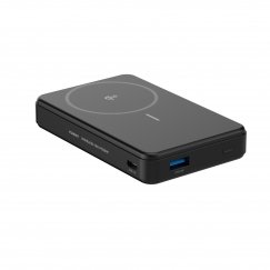 FoneKit Wireless 10K PD20W Qi2 power bank, 10,000 mAh, black