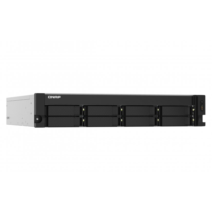 QNAP TS-832PXU NAS Rack (2U) Annapurna Labs AL324 4 GB DDR4 0 TB QNAP Turbo System Aluminium, Black – 2