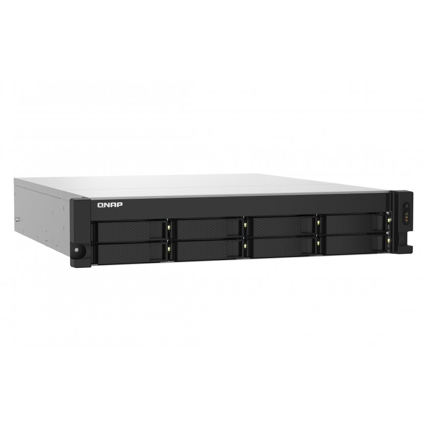 QNAP TS-832PXU NAS Stovas (2U) Annapurna Labs AL324 4 GB DDR4 0 TB QNAP Turbo System Aliuminis, Juod – 3