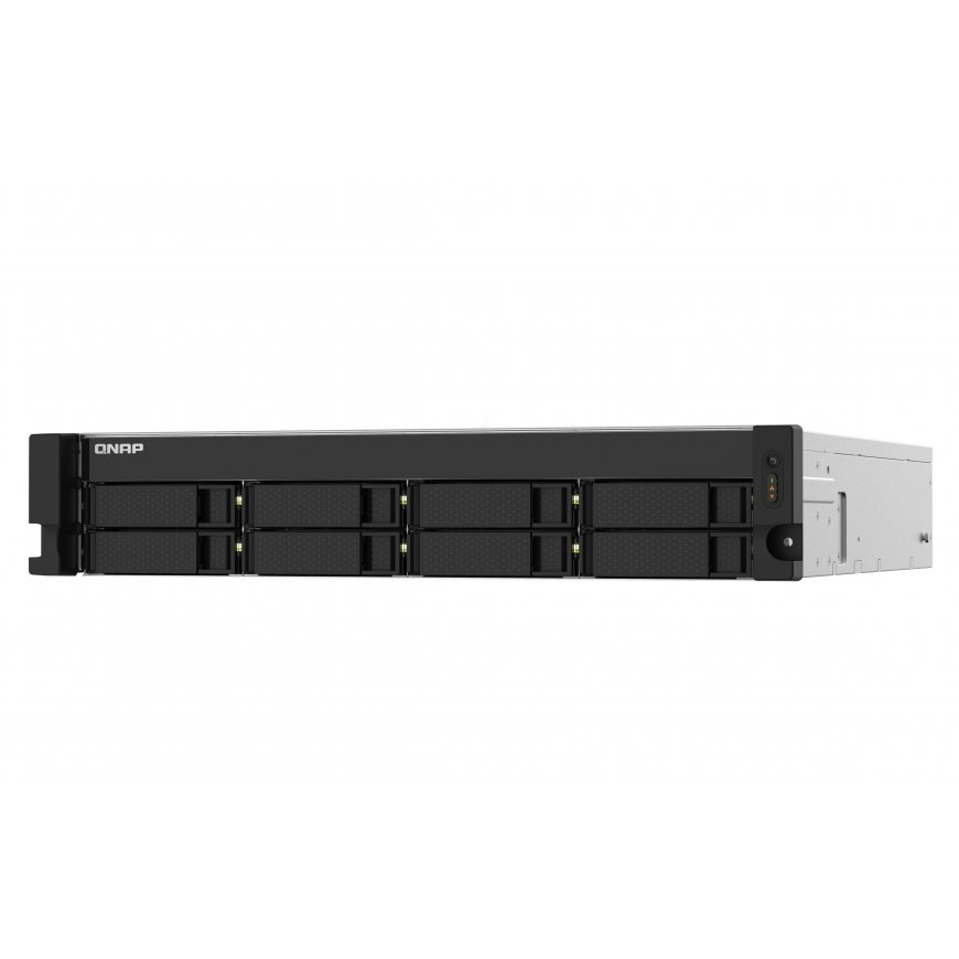 QNAP TS-832PXU NAS Teline ( 2U ) Annapurna Labs AL324 4 GB DDR4 0 TB QNAP Turbo System Alumiini, mus – 4