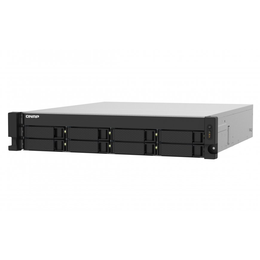 QNAP TS-832PXU NAS Rack (2U) Annapurna Labs AL324 4 GB DDR4 0 TB QNAP Turbo System Alumīnijs, Melns – 5