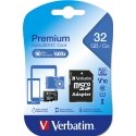 Verbatim Premium 32 GB MicroSDHC Klases 10