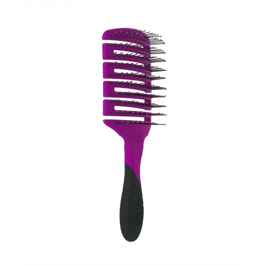 Wet Brush Pro Flex Dry Paddle Pieaugušo Lāpstiņveida matu suka Lillā 1 pcs – 2