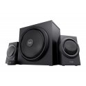 Trust Yuri garso kolonėlių komplektas 60 W Universalus Juoda 2.1 kanalai 1 krypties 15 W Trust Yuri garso kolonėlių komplektas 60 W Universalus Juoda 2.1 kanalai 1 krypties 15 W