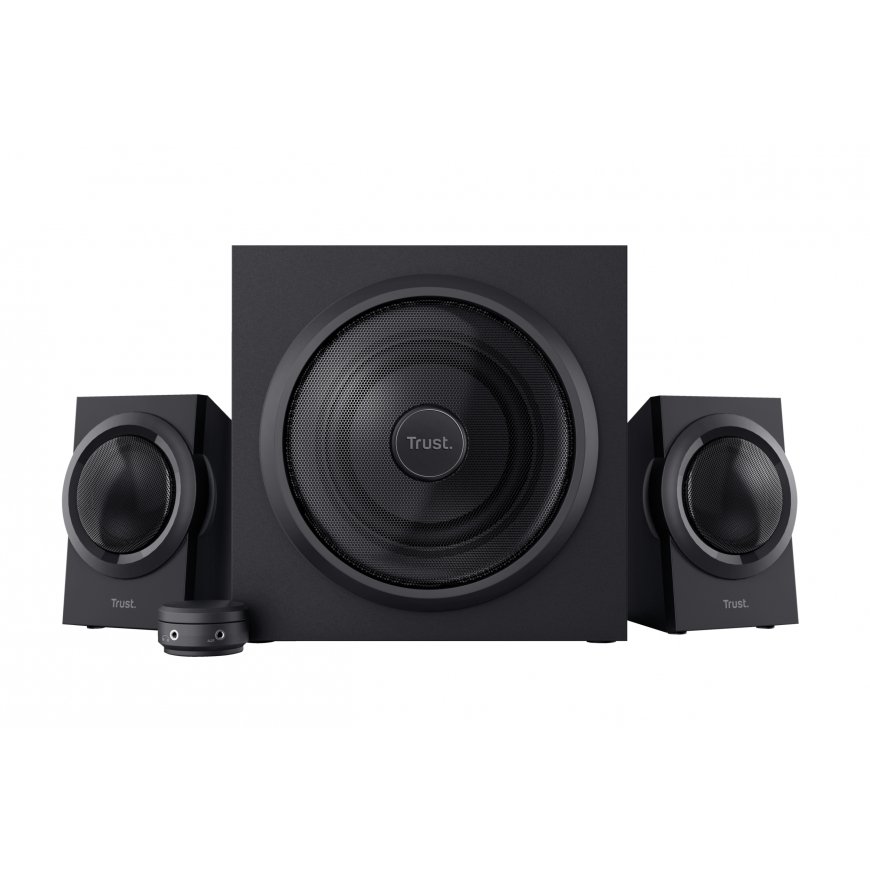 Trust Yuri speaker set 60 W Universal Black 2.1 channels 1-way 15 W – 5