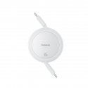 Baseus Free2Pull USB кабель 1 m USB C Белый Baseus Free2Pull USB кабель 1 m USB C Белый