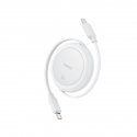 Baseus Free2Pull USB cable 1 m USB C White Baseus Free2Pull USB cable 1 m USB C White