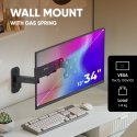 ONKRON G150-B monitor mount / stand 86.4 cm (34") Wall Black