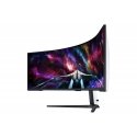 Samsung G95NC computer monitor 144.8 cm (57") 7680 x 2160 pixels Dual UHD LED Black, White