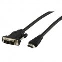Valueline CABLE-551/5.0 videokaabliadapter 5 m DVI-D HDMI Must Valueline CABLE-551/5.0 videokaabliadapter 5 m DVI-D HDMI Must