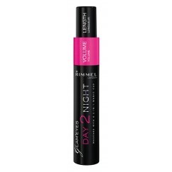 Rimmel Day 2 Night ripsien maskara 001 Black 9,5 ml