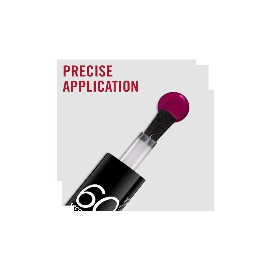 Rimmel 60 Seconds Super Shine nagų lakas 8 ml Rožinė – 3