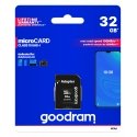 Goodram M1AA 32 GB MicroSDHC UHS-I Klasės 10 Goodram M1AA 32 GB MicroSDHC UHS-I Klasės 10