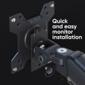 ONKRON G45-B monitor mount / stand 81.3 cm (32") Desk Black