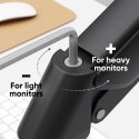 ONKRON G45-B monitor mount / stand 81.3 cm (32") Desk Black