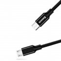 Baseus 6953156260733 USB-kaapeli USB 2.0 1,5 m USB A Micro-USB B musta Baseus 6953156260733 USB-kaapeli USB 2.0 1,5 m USB A Micro-USB B musta