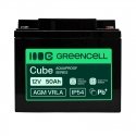 Green Cell AGM12V50AH-H UPS akumuliatorius Rūgštinis akumuliatorius (VRLA) 12 V 50 Ah Green Cell AGM12V50AH-H UPS akumuliatorius Rūgštinis akumuliatorius (VRLA) 12 V 50 Ah