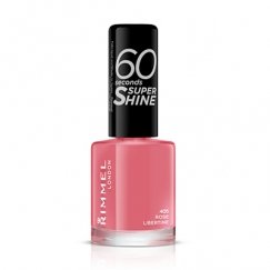 Rimmel 60 Seconds Super Shine kynsilakka 8 ml Vaaleanpunainen Kiilto