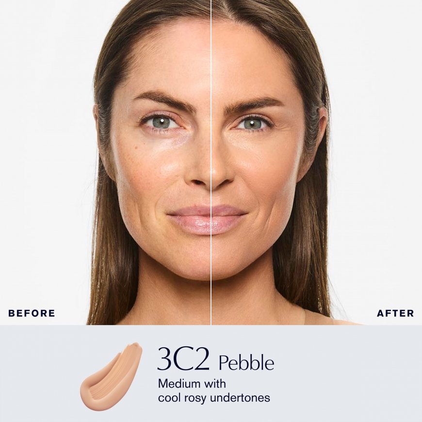 Estée Lauder Double Wear Stay-in-Place Longwear Matte Foundation 30 ml 3C2 PEBBLE – 3