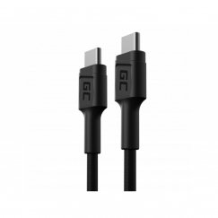 Green Cell KABGC31 USB kabelis USB 2.0 0,3 m USB C Juoda