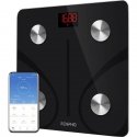 RENPHO OB02720 Scales - Bluetooth Connected Weight and Body Analyzer - 13 Metrics - Tempered Glass Platform - Black RENPHO OB02720 Scales - Bluetooth Connected Weight and Body Analyzer - 13 Metrics - Tempered Glass Platform - Black