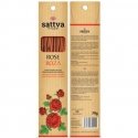 Rose Scented Incense Sticks, Sattva Ayurveda, 15 pcs. Rose Scented Incense Sticks, Sattva Ayurveda, 15 pcs.