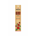 Rooside lõhna viirukipulgad Rose, Sattva Ayurveda, 15 tk.
