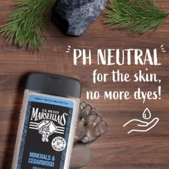 Le Petit Marseillais Dušo želė Mineralai ir Kedras, 400 ml