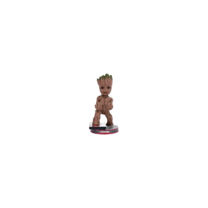 Exquisite Gaming Marvel Guardians of the Galaxy Smiley Groot Clamping Bracket Cable Guy 20cm