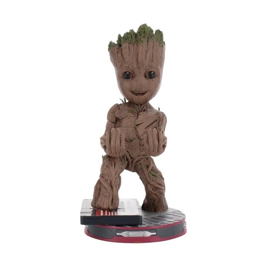 Exquisite Gaming Marvel Guardians of the Galaxy Smiley Groot Clamping Bracket Cable Guy 20cm – 2
