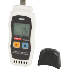 USB Temperature and Humidity Logger -30~70C 0~99.9%RH up to 64000 points UNI-T