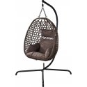 ProGarden KOKON FOTEL WISZĄCY 105x195CM RUDA
