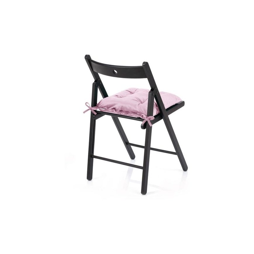 Chair cushion ALEKSA powder pink color glamour style inside ameliahome – 2