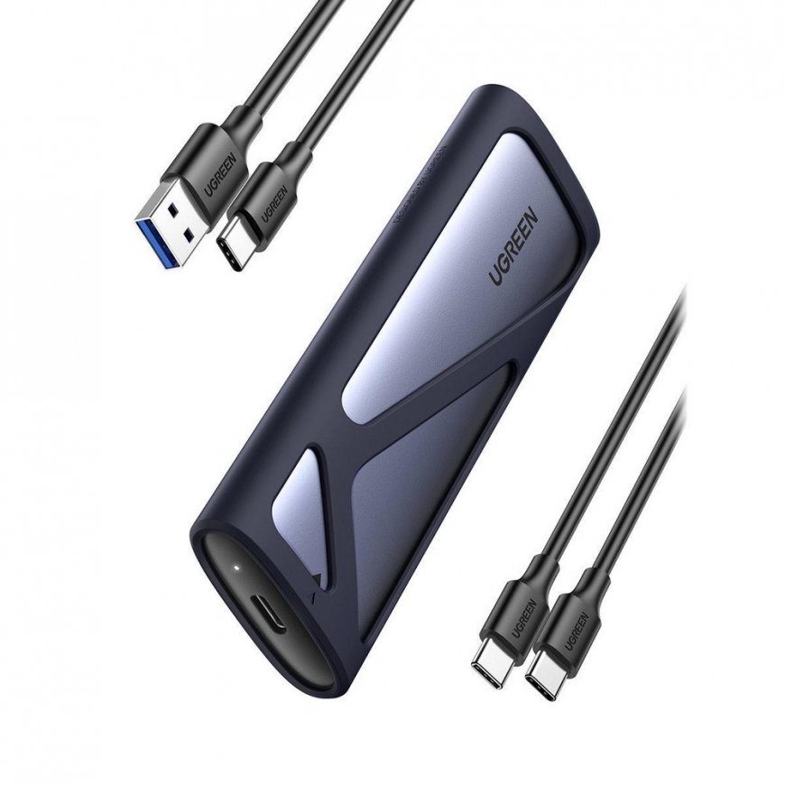 M.2 NVMe SSD корпус Ugreen D703, USB4 (серый) – 2