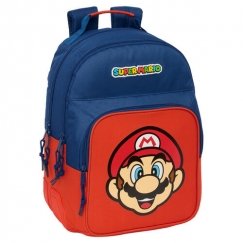 Safta Super Mario Bros Mamma Mia pielāgojams mugursoma 42cm