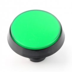 OEM Large Button 6cm - Green - Inclined