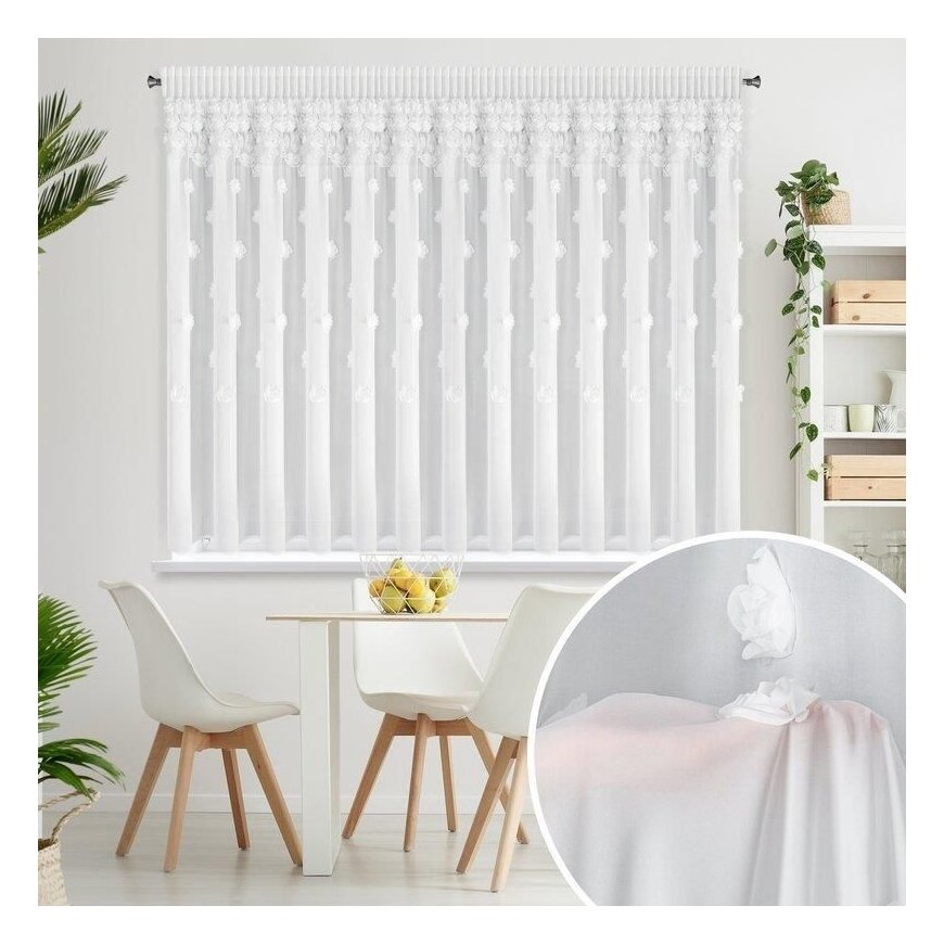 Eurofirany FIR/DIANA/3/B 350X160 T ŠIFONS