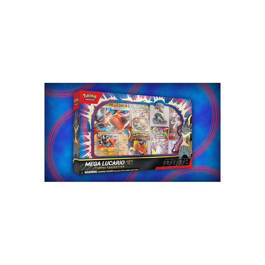 Pokémon TCG: Mega Lucario ex Premium Figure Set